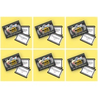 Movie Trivia Cards Game in Retro VHS Style Case Pack of 6