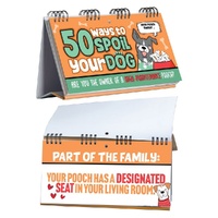 50 Ways to Spoil Your Dog Desktop Flip Book