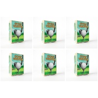 Novelty Gift Golf Trivia Card Game 100 Golfing Questions Pack of 6