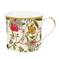 William Kilburn Palace Mug Floral Fine Bone China