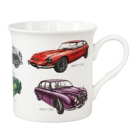 Palace Mug Classic Cars Design Jaguar E-Type S-Type