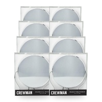 Crewman Mens 2 Sided Shaving Mirror on Stand 145mm Diameter 2x Magnification Pack of 8