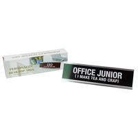 Gift Novelty Desktop Nameplates "Office Junior" Office Decor Sign