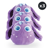 Smoosho's Pals Monsterlings Scout Plush Mallow Toy Animal Ultra Soft Pack of 3