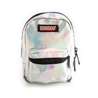 Iridescent Mini Backpack for Kids Shimmer Rainbow Bag by BooBoo