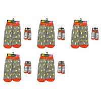 Feet Speak Beer Novelty Socks Bring Beer Soles One Size Fits All Pack of 5