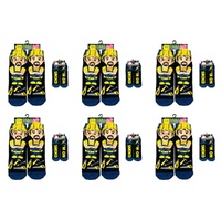 Feet Speak Tradie Novelty Socks I'm On Smoko Soles One Size Fits All Pack of 6
