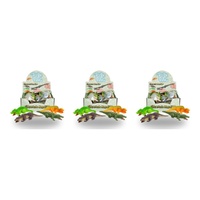 Novelty Gift Pullie Pal Stretch Reptile Assorted Counter Display of 12 Bundle of 3