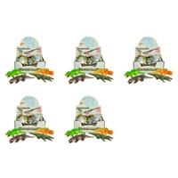 Novelty Gift Pullie Pal Stretch Reptile Assorted Counter Display of 12 Bundle of 5