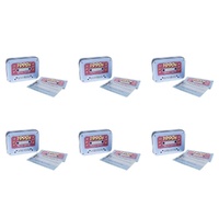 Ridley's 1990s Music Trivia Game in Cassette Tape Tin 40 Trivia Cards Pack of 6