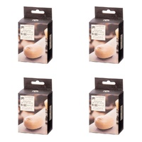 Maverick Massaging Wet and Dry Hair Brush with Wooden Handle Pack of 4
