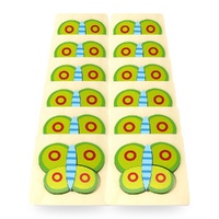 Chunky Butterfly Puzzle Pack of 12