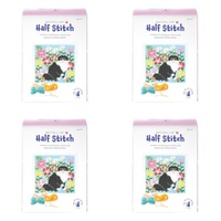 Cat Collective Half Stitch Kit Ragdoll Cat Finished Size 24.5 x 24.5cm Bundle of 4