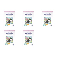 Cat Collective Half Stitch Kit Ragdoll Cat Finished Size 24.5 x 24.5cm Bundle of 5