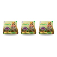 IS Gift Water Filled Games Dinosaur Assorted Counter Display of 12 Bundle of 3