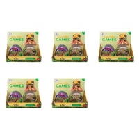 IS Gift Water Filled Games Dinosaur Assorted Counter Display of 12 Bundle of 5