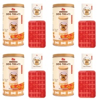 Kikkerland Kobe Make Your Own Dog Treats Tin with Silicone Mould and Recipes Pack of 4