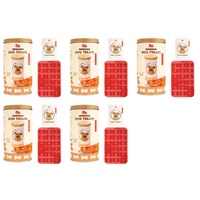 Kikkerland Kobe Make Your Own Dog Treats Tin with Silicone Mould and Recipes Pack of 5