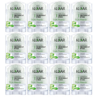 Deoklear Mineral Deodorant Skin Rescue Aloe Vera 70g Sensitive Skin 12 Pack