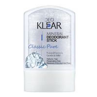 Deoklear Mineral Deodorant Classic Pure 60g Fragrance Free Aluminium Free