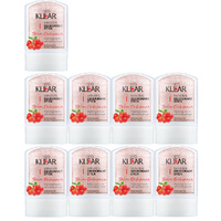 Deoklear Skin Enhance Mineral Deodorant Goji Berry 60g Pack of 9 Brightening
