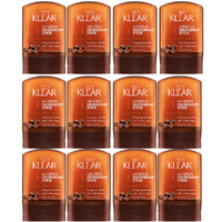 Deoklear Life In Motion Coffee Mineral Deodorant Stick 60g Pack of 12