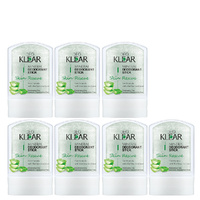 Deoklear Mineral Deodorant Skin Rescue Aloe Vera 60g Aluminium Free 7 Pack
