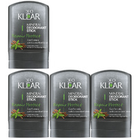 Deoklear Mineral Deodorant Repair Protect Licorice 60g 4 Pack