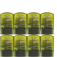 Deoklear Mineral Deodorant Ultra Clear Mediterranean Olive 60g Pack of 8