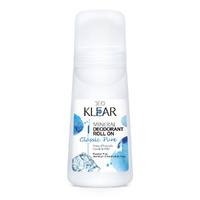 Deoklear Mineral Deodorant Classic Pure Roll On 100ml Paraben Free