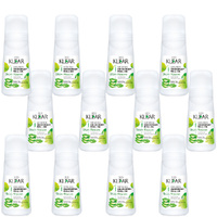 Deoklear Mineral Deodorant Skin Rescue Aloe Vera Roll On 100ml Pack of 12
