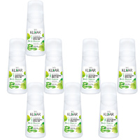 Deoklear Mineral Deodorant Skin Rescue Aloe Vera Roll On 100ml Pack of 8