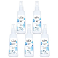 Deoklear Mineral Deodorant Classic Pure Spray 100ml Alcohol Free Pack of 5