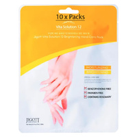 Jigott Vita Solution 12 Brightening Hand Care Pack Moisturizing Treatment x 10
