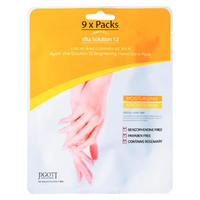 Jigott Vita Solution 12 Brightening Hand Care Pack Moisturizing Treatment x 9