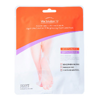 Jigott Vita Solution 12 Brightening Foot Care Pack Moisturizing And Brightening