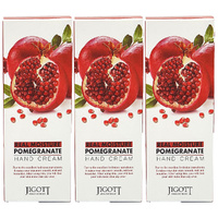 Jigott Real Moisture Pomegranate Hand Cream 3 Pack 100ml Hydrating