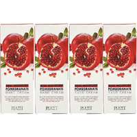 Jigott Real Moisture Pomegranate Hand Cream 4 Pack 100ml Hydrating Care