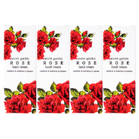 Jigott Secret Garden Rose Hand Cream 4 Pack 100ml Moisturising Care