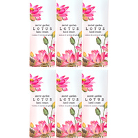 Jigott Secret Garden Lotus Hand Cream 100ml Pack of 6 Moisturising