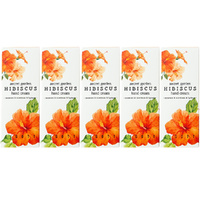 Jigott Secret Garden Hibiscus Hand Cream 5 Pack 100ml Nourishing Moisturiser