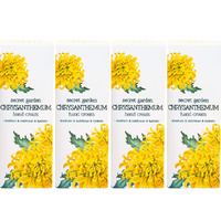 Jigott Secret Garden Chrysanthemum Hand Cream 100ml Pack of 4 Moisturising