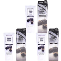 Jigott Pure Clean Charcoal Peel Off Mask 180ml Pack of 3 Deep Cleansing