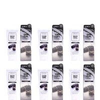 Jigott Pure Clean Charcoal Peel Off Mask 180ml Pack of 6 Deep Cleansing