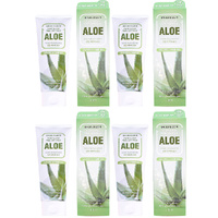 Jigott Aloe Peel Off Mask 180ml Deep Cleansing Face Mask Pack of 4