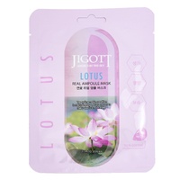 Jigott Lotus Real Ampoule Sheet Mask 27mL