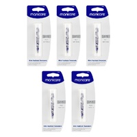 Manicare Mini Tweezer Assorted Colours x 3 Bundle of 5