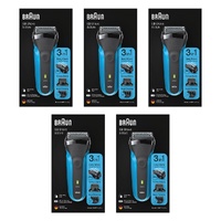 Braun S3 Shave & Style Electric Shaver Pack of 5