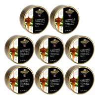 Simpkins Caramint Fruit Drops 8 x 200g Tins Mint Caramel Travel Sweets UK Made