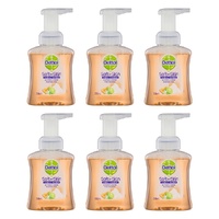 Dettol Foam Hand Wash Lime and Orange Blossom 250mL Pack of 6